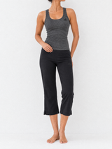Adidas Late 2000s Charcoal Black Capri Set