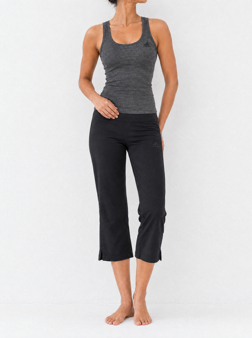 Adidas Late 2000s Charcoal Black Capri Set