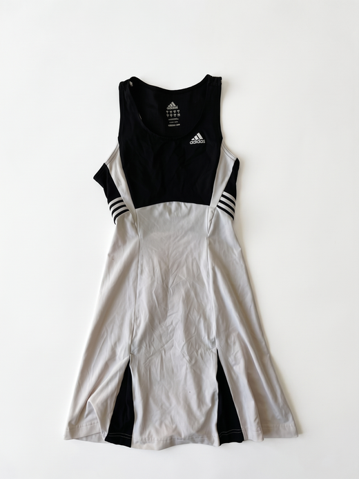 Adidas 2000s Black White Tennis Dress