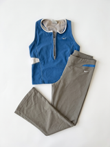 Nike Y2K Blue Grey Flare Pant Set